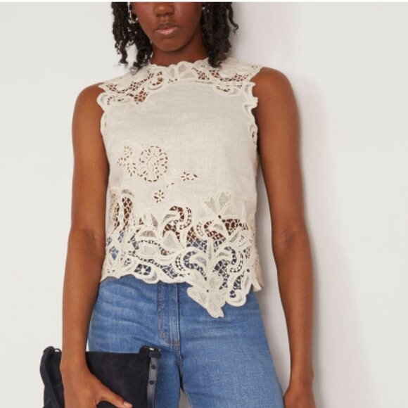 Ulla Johnson Marlis Top - Picture 1 of 8